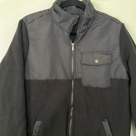 Swiss Alps Zippered Fleece Jacket Mens - Picture 4 of 5